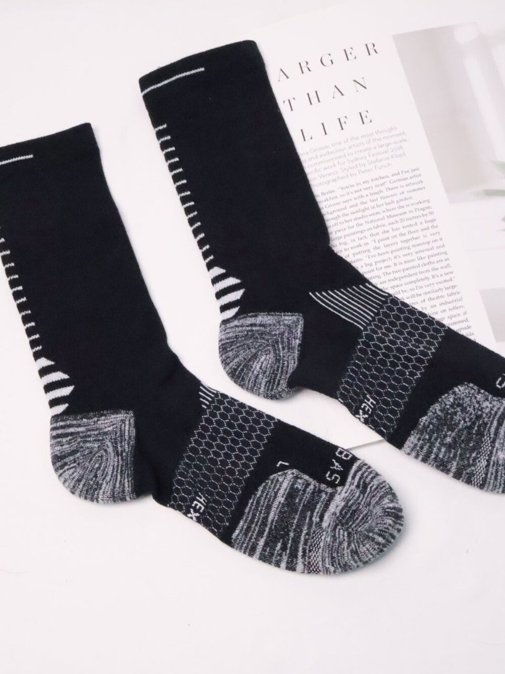 Bombas Calf Socks Comfortable Stylish Durable Size L
